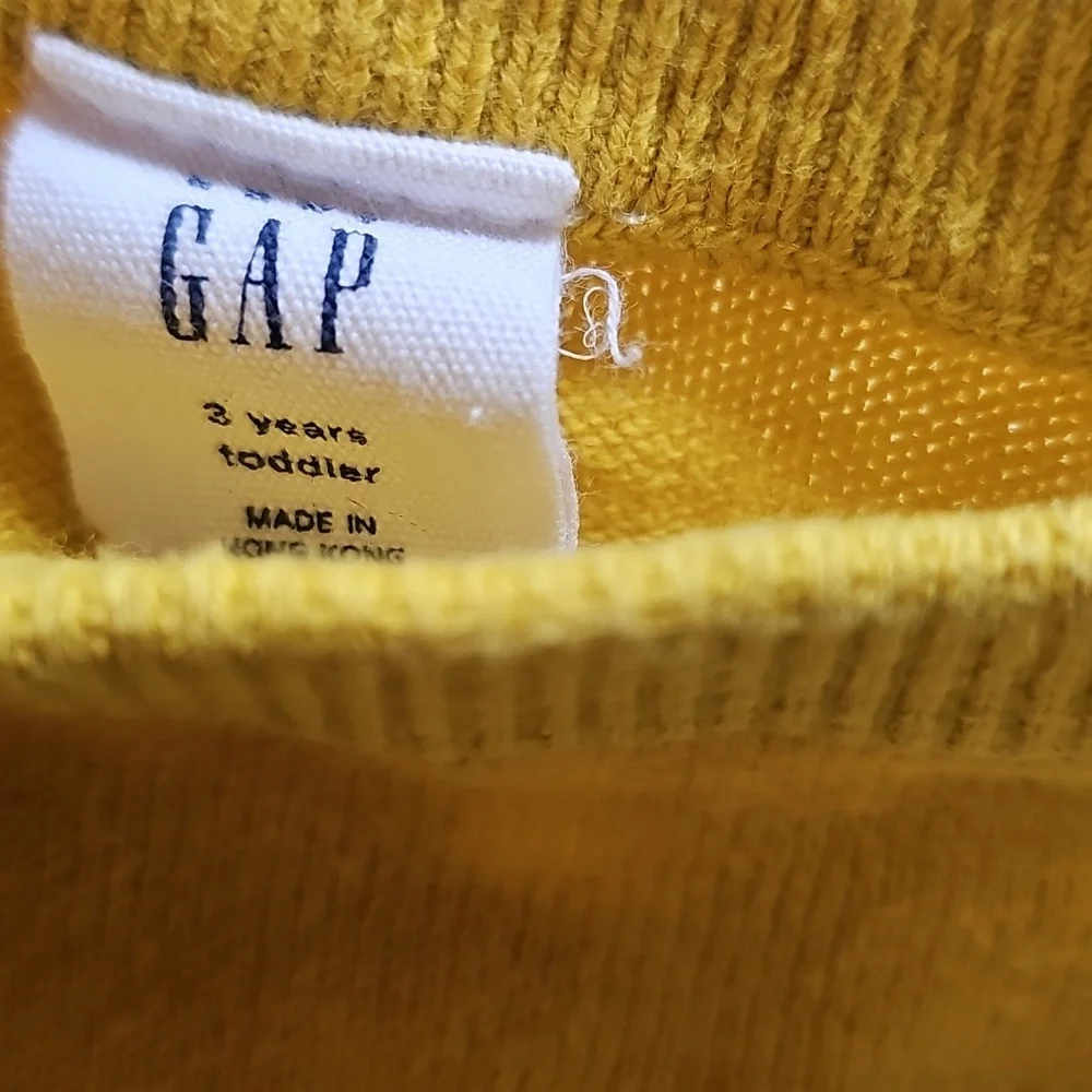 Mustard Gap 2t 3t Star Knit Sweater *